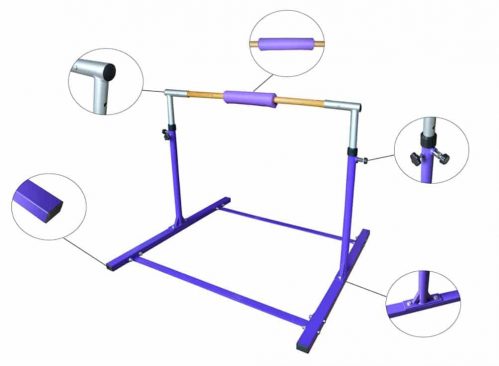 Barre asymétrique ou barre de gym